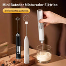 Bitedor Misturador Mixer Elétrico para Bebidas Leite Café Portátil