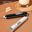 Bitedor Misturador Mixer Elétrico para Bebidas Leite Café Portátil